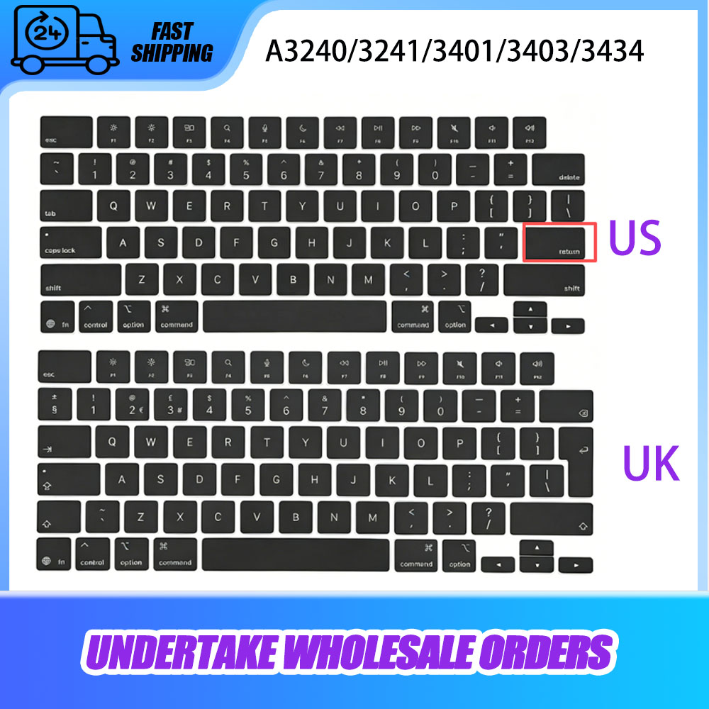Retro Gaming Mac - A3240 A3241 A3401 A3403 A3434 Keycaps