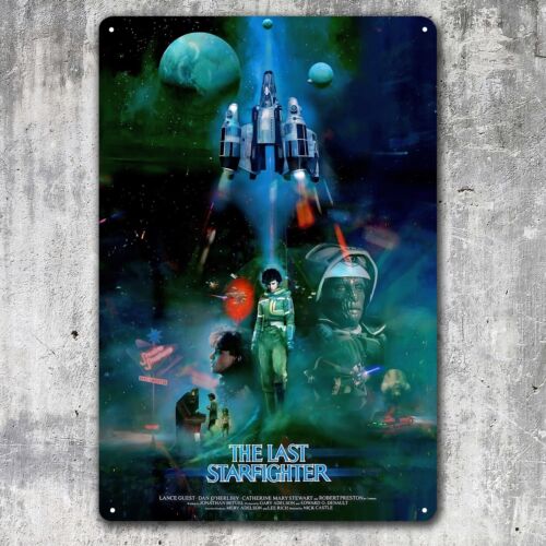 Retro Gaming Pictures - The Last Starfighter Movie Metal Poster