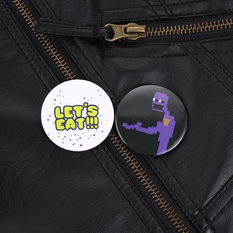 Retro Gaming Gifts - Horror Game Antagonist Pin Purple Character