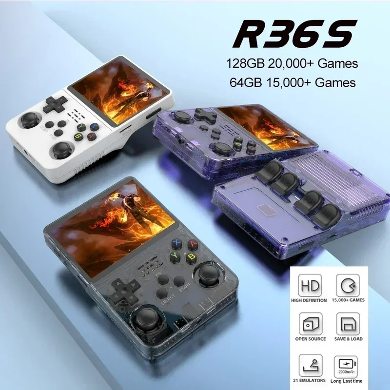 Open Source R36S Retro Game Co - Retro Gaming On Linux review and price