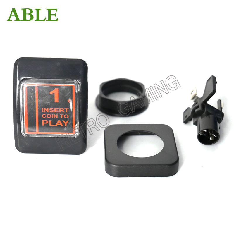 1pcs 1€ Push Button For Credit - Retro Gaming Shop review and price
