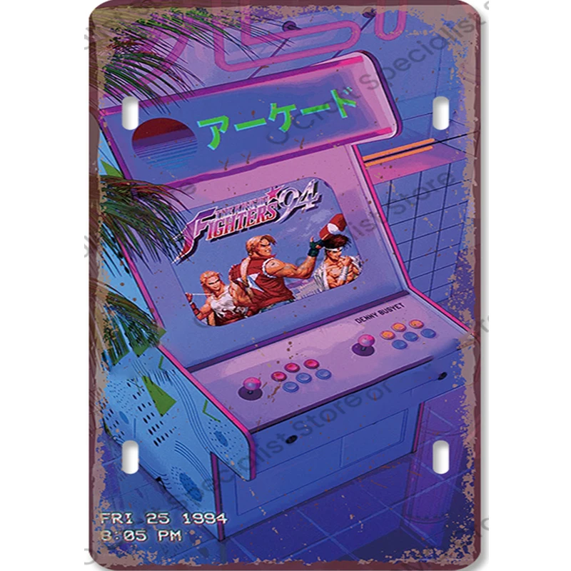 Vintage Gaming Metal Sign Retr - Retro Gaming For Tv review and price