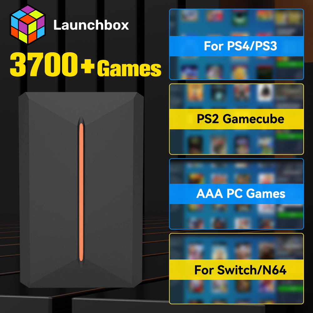 Launchbox 500GB External Game  - Retro Gaming Hdd review and price
