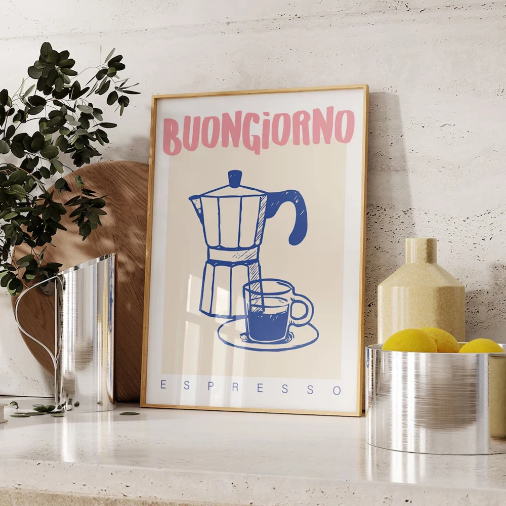 Modern Coffee Espresso Wall Ar - Retro Gaming Pictures review and price