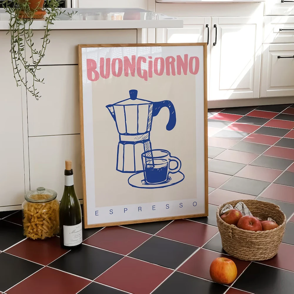 Modern Coffee Espresso Wall Ar - Retro Gaming Pictures review and price