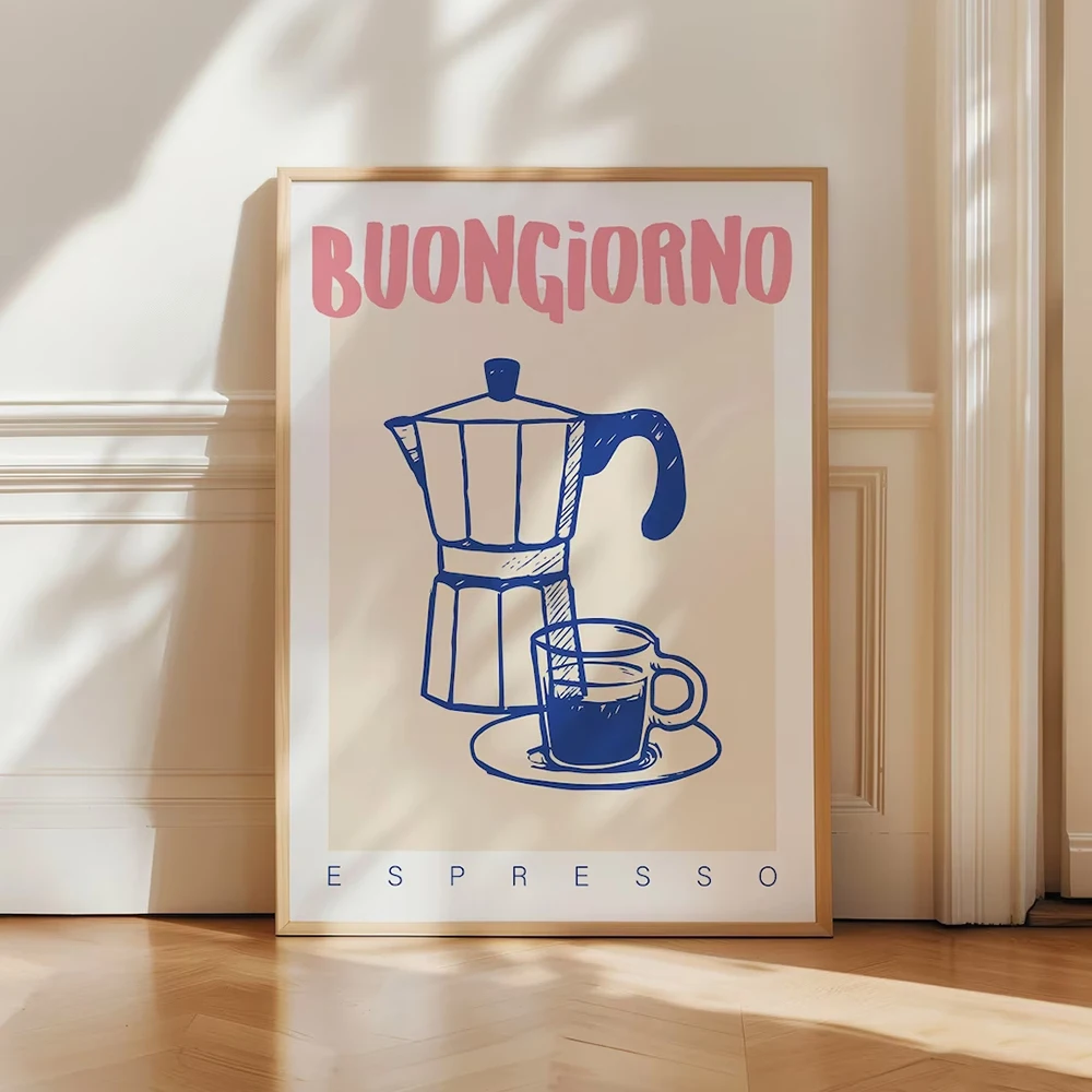 Modern Coffee Espresso Wall Ar - Retro Gaming Pictures review and price