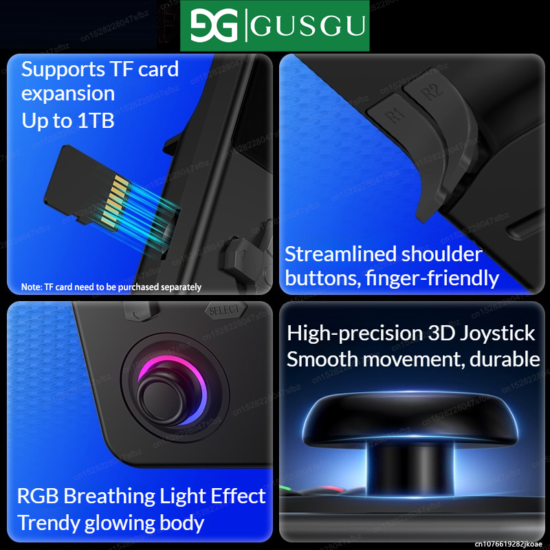 GUSGU H7 Open Source Retro Gam - Retro Gaming On Linux review and price