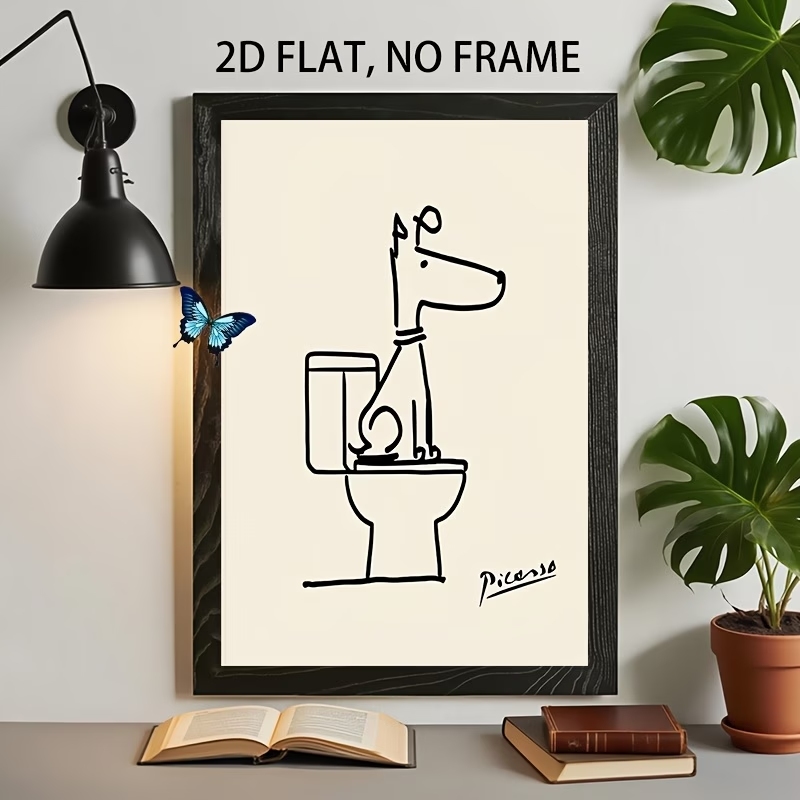 Modern,Retro Fun Dog Toilet Pi - Retro Gaming Pictures review and price