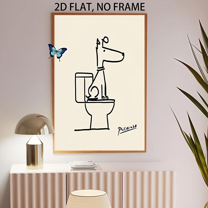 Modern,Retro Fun Dog Toilet Pi - Retro Gaming Pictures review and price