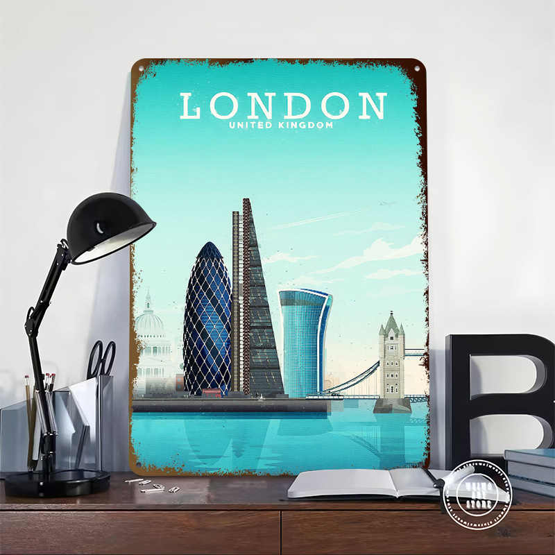London Travel Metal Poster Cus - Retro Gaming In London review and price