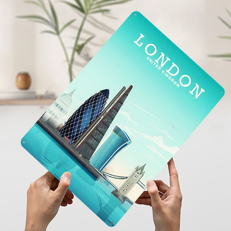 London Travel Metal Poster Cus - Retro Gaming In London review and price