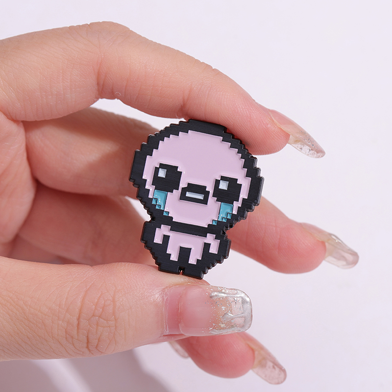 The Binding of Isaac Cry Brooc - Retro Gaming Gifts review and price