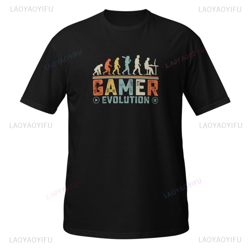 Gamer Evolution T-Shirt Retro  - Retro Gaming Gift Ideas review and price