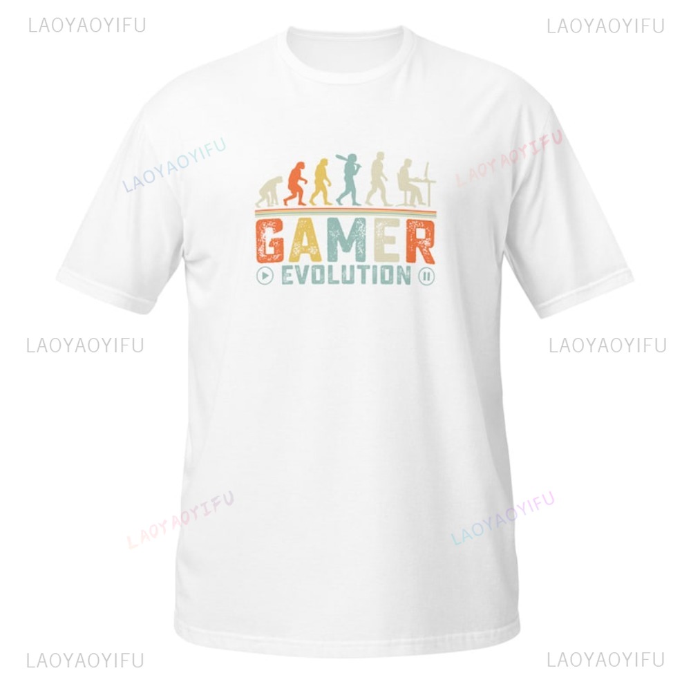 Gamer Evolution T-Shirt Retro  - Retro Gaming Gift Ideas review and price