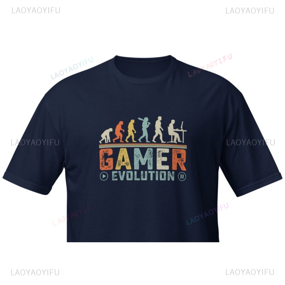 Gamer Evolution T-Shirt Retro  - Retro Gaming Gift Ideas review and price
