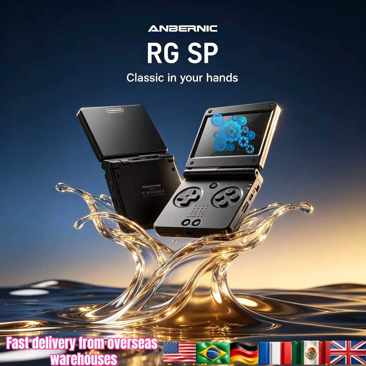Anbernic RGSP Flip Classic Han - Retro Gaming For Tv review and price