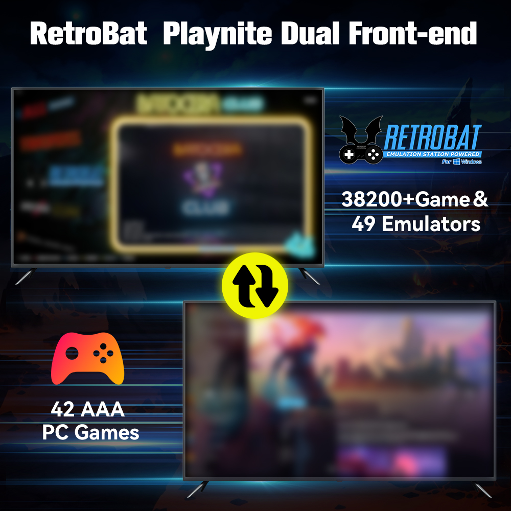 Retrobat＆Playnite System HDD R - Retro Gaming Emulator review and price