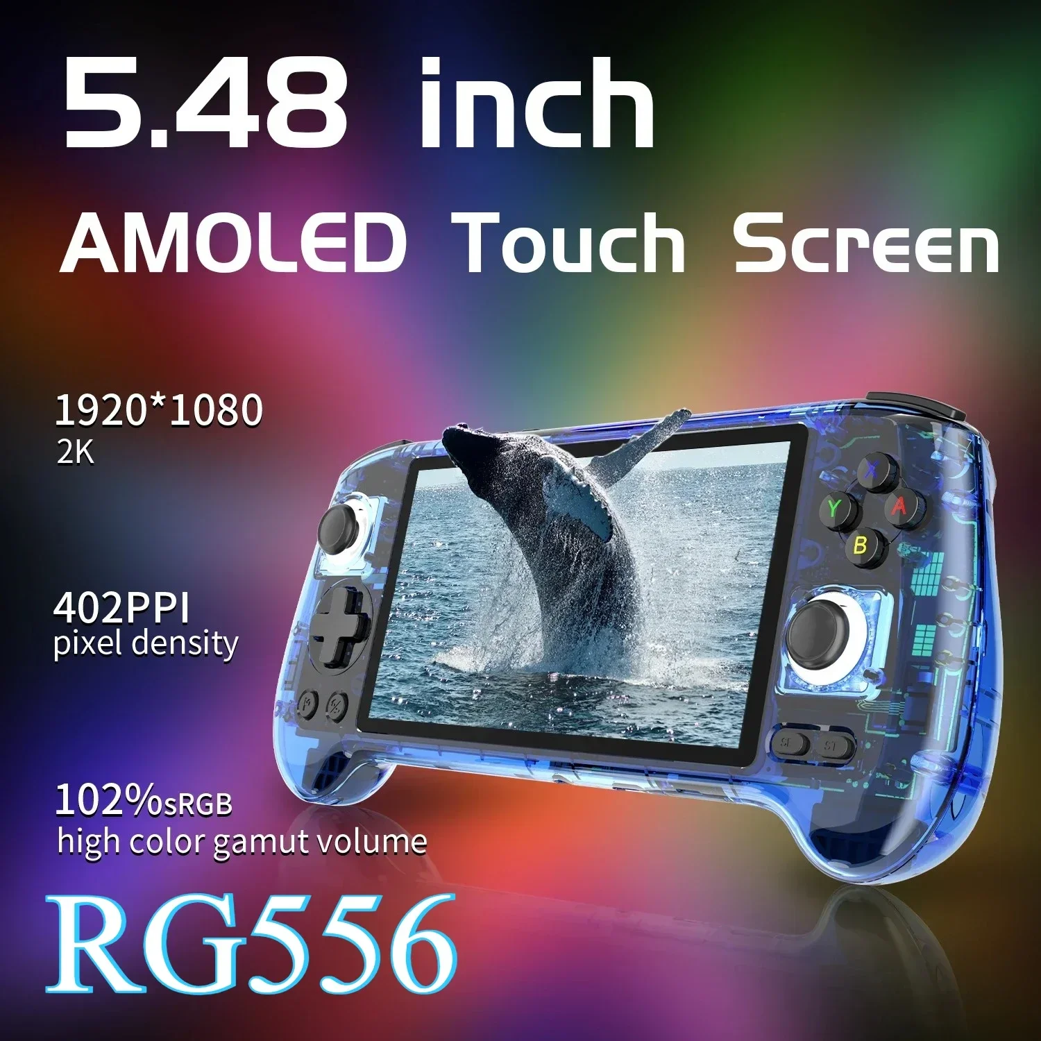 ANBERNIC RG556 Handheld Games  - Retro Gaming Anbernic review and price