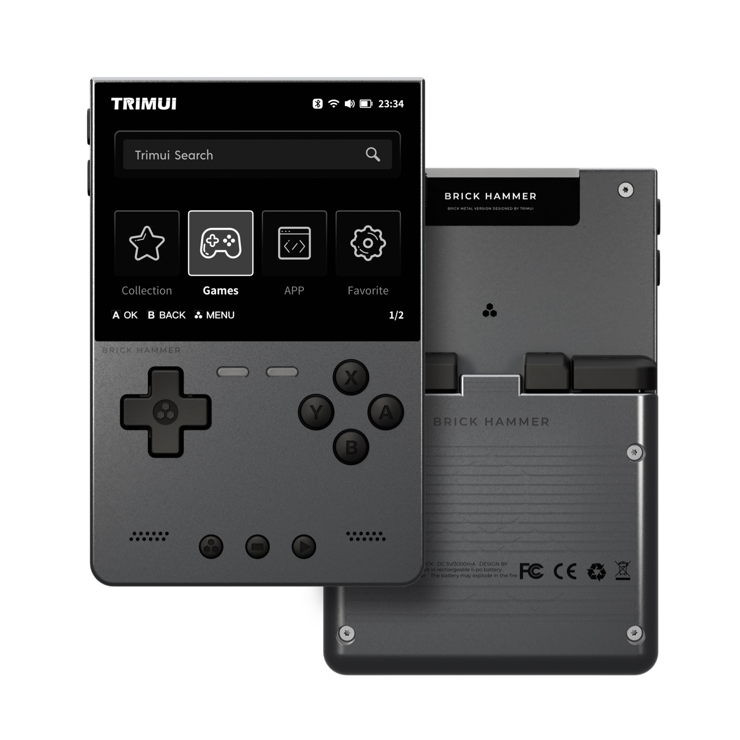 TRIMUI BRICK HAMMER Retro Hand - Retro Gaming Anbernic review and price