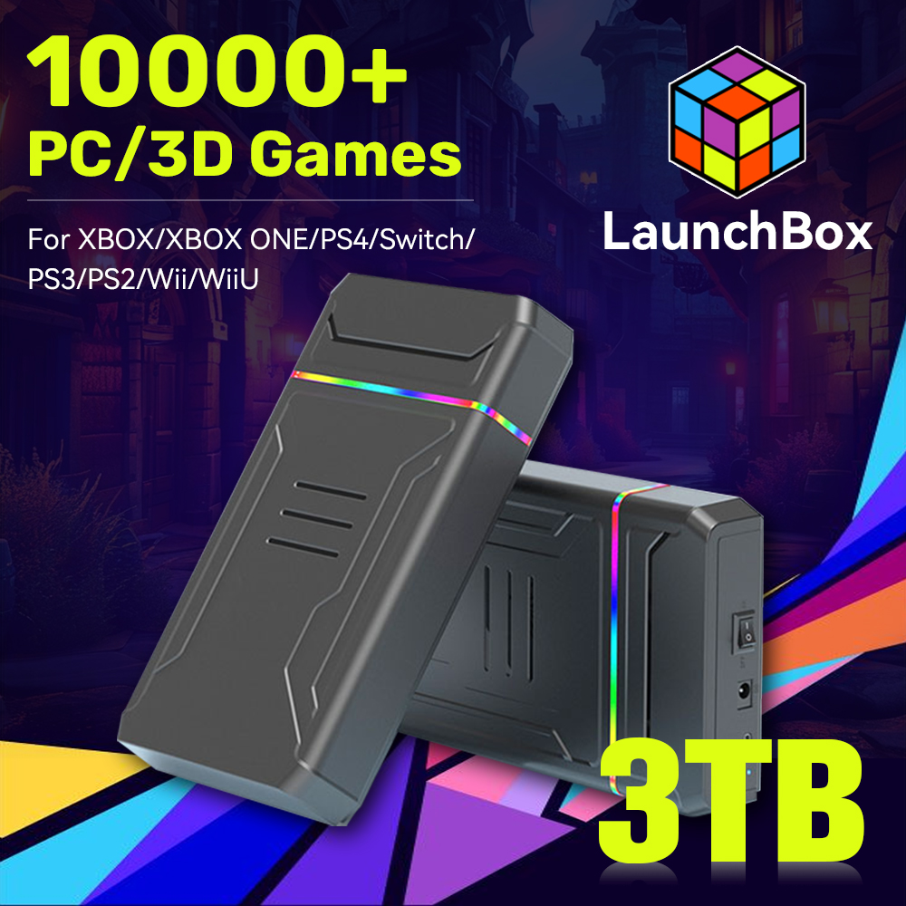 JMachen Launchbox 3TB Gaming H - Retro Gaming Hdd review and price