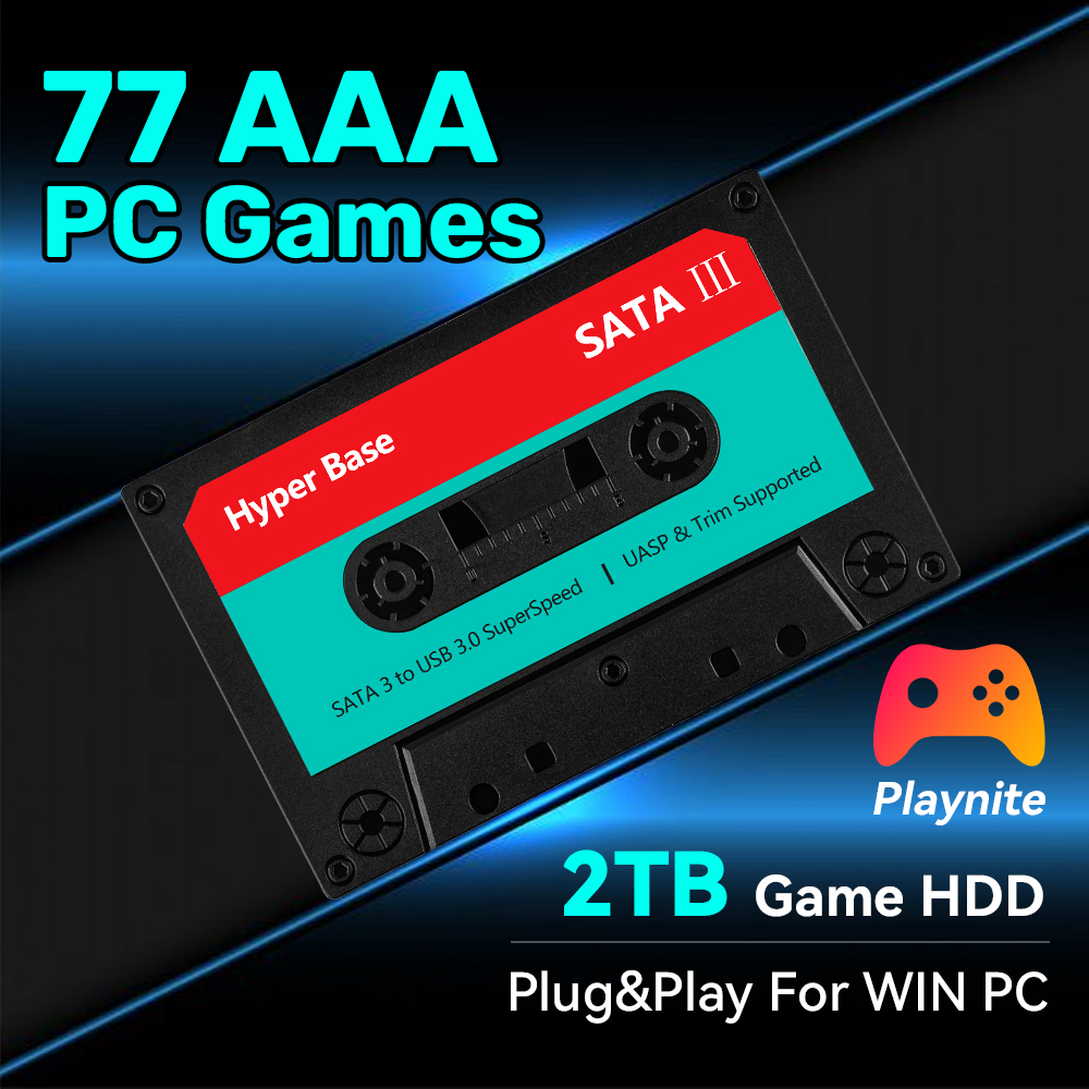 2TB Game Hard Drive With 77 PC - Retro Gaming Hdd review and price