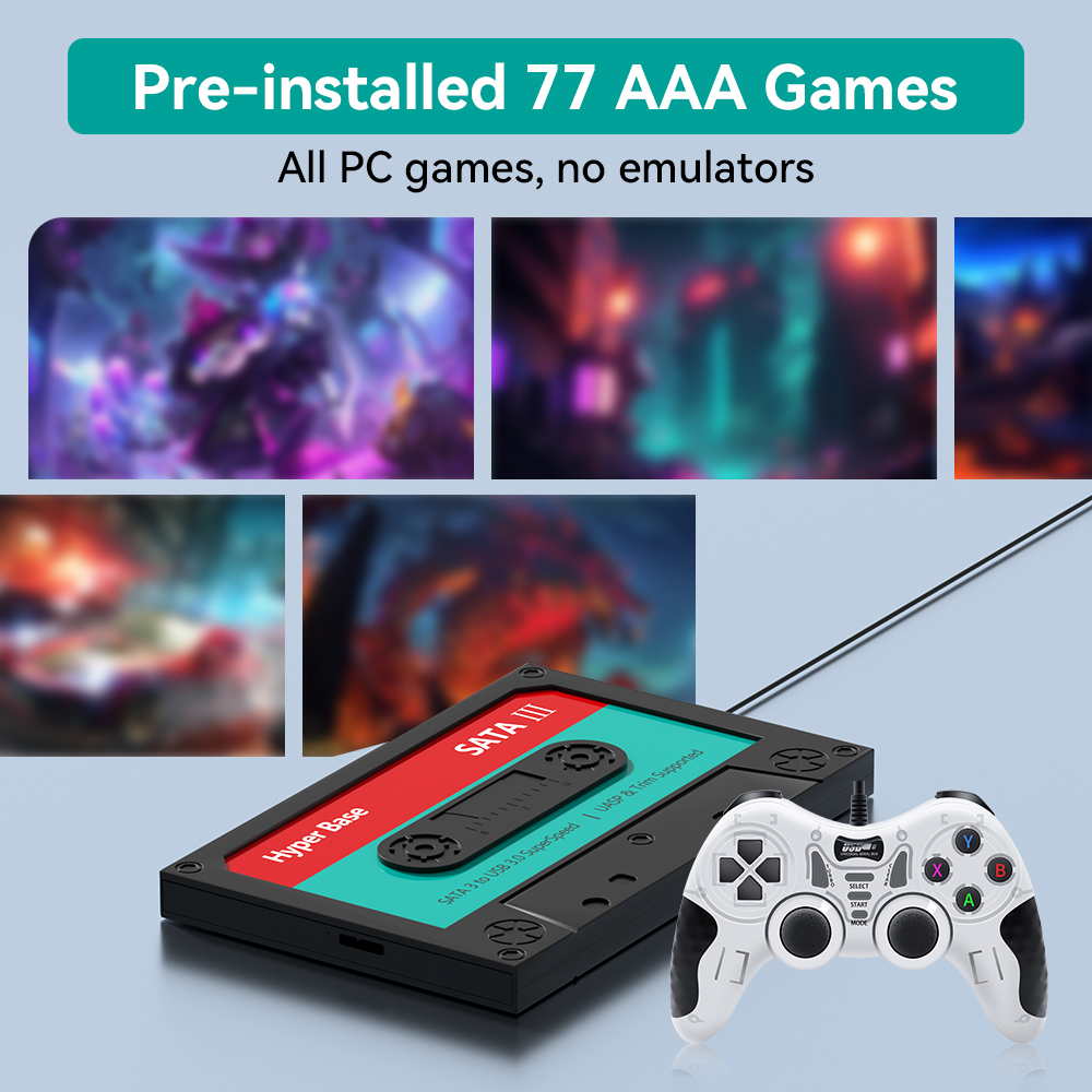 2TB Game Hard Drive With 77 PC - Retro Gaming Hdd review and price