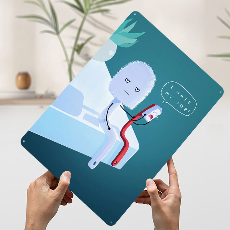 I Hate My Job Printed Poster C - Retro Gaming Jobs review and price