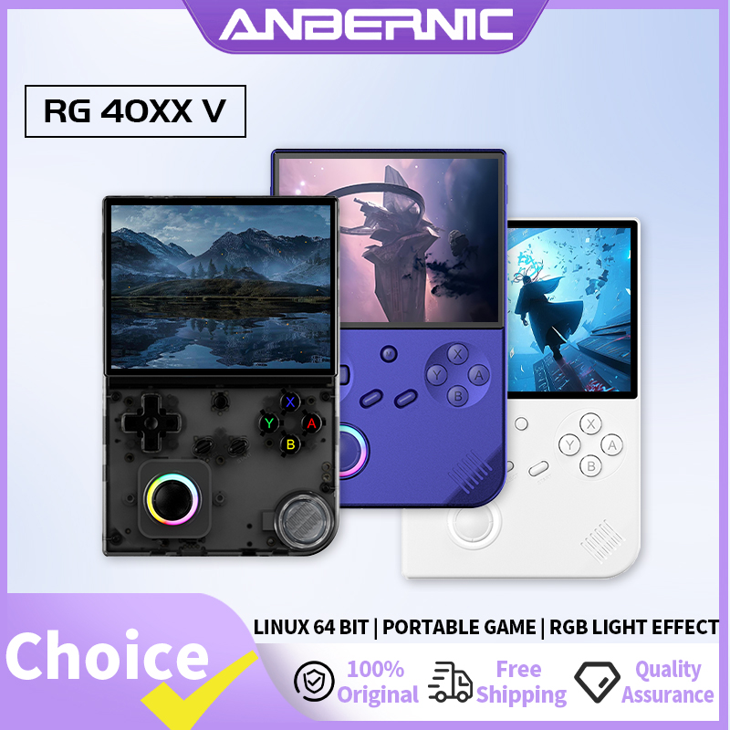 RG40XXV 64-bit Linux Retro Han - Retro Gaming Anbernic review and price