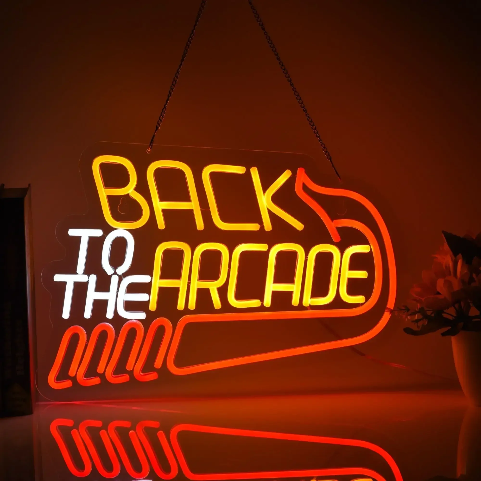 Back to The Arcade Neon Sign R - Retro Gaming Gift Ideas review and price