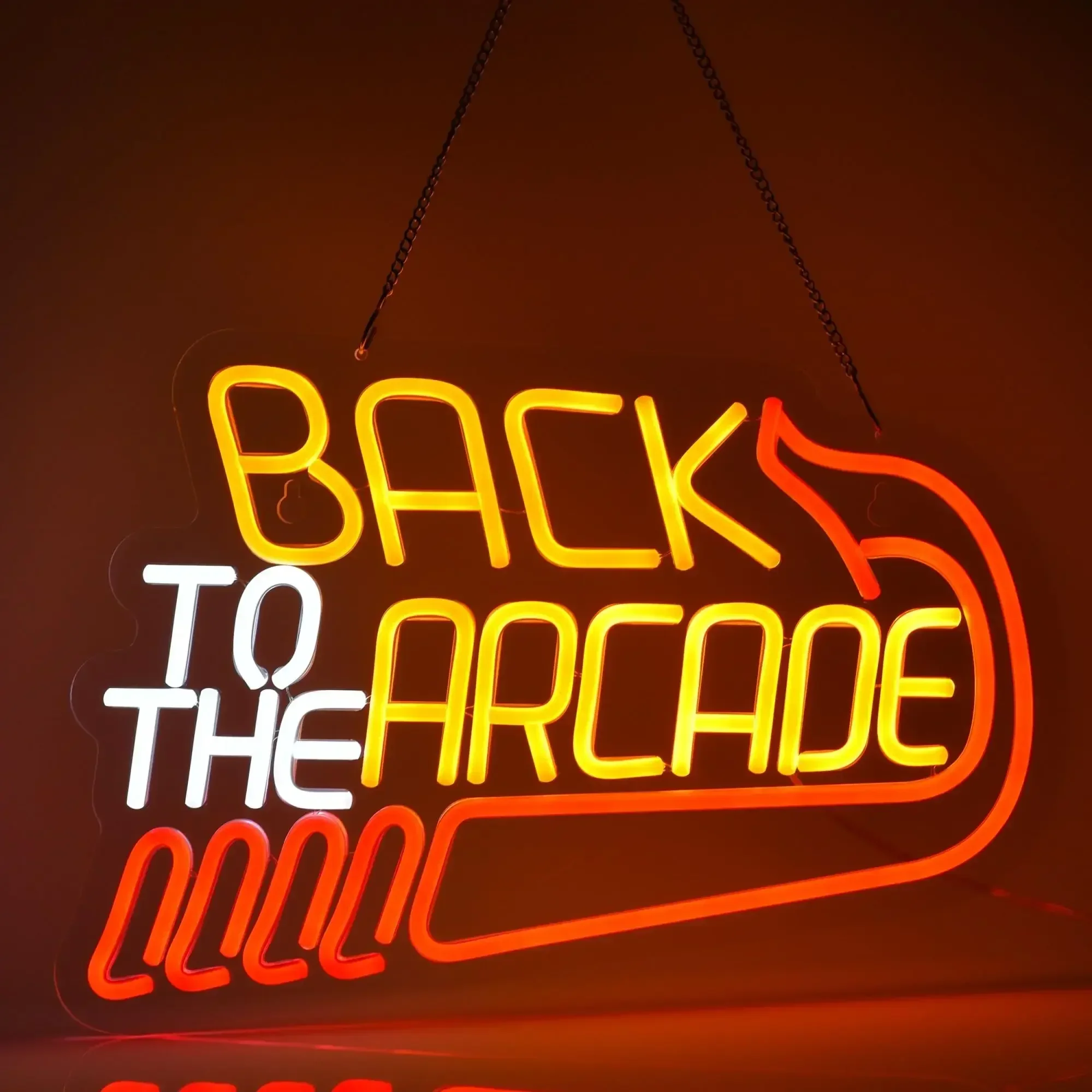 Back to The Arcade Neon Sign R - Retro Gaming Gift Ideas review and price