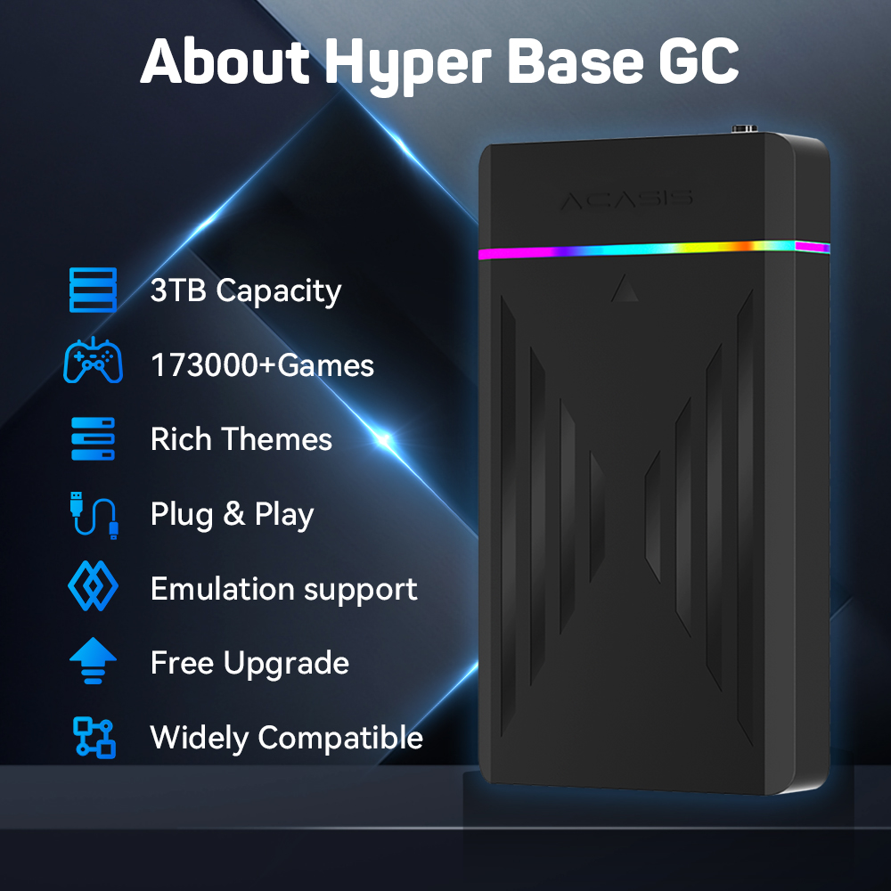 3TB Portable Gaming HDD Launch - Retro Gaming Hdd review and price